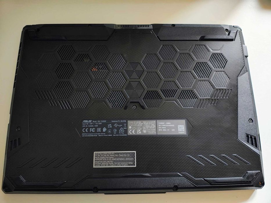ASUS TUF Gaming A15 FA506NF | Ryzen 5 7535HS | RTX 2050 4GB | 16GB DDR5 | 512GB SSD | 144Hz