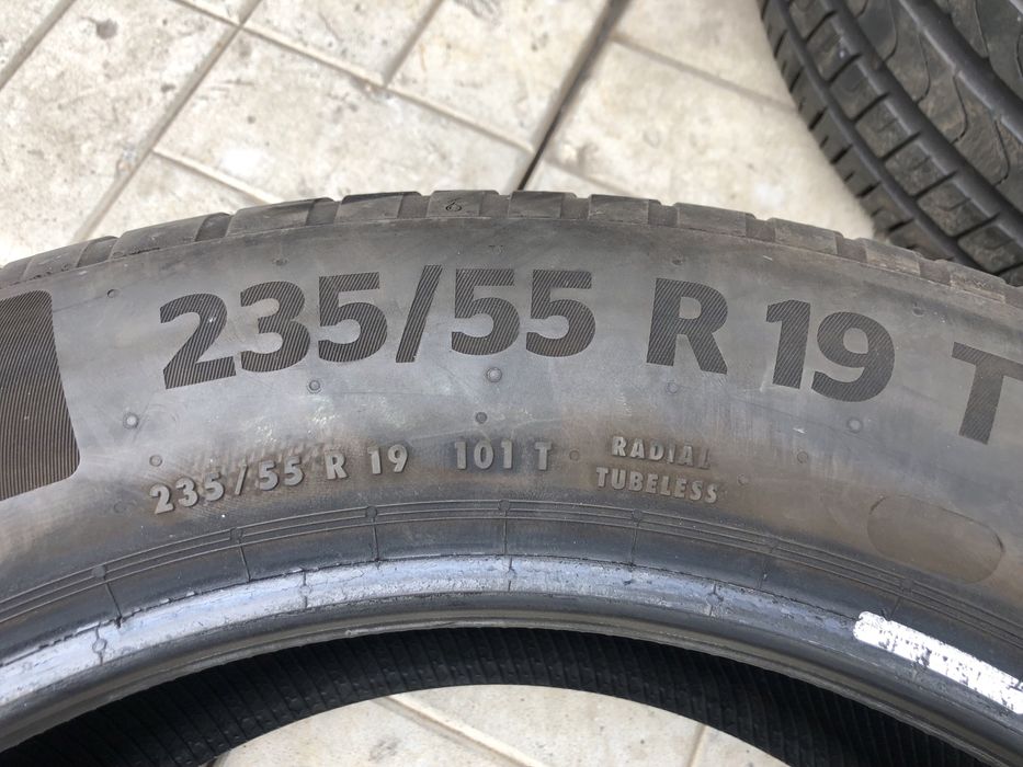 235/55/19 пара шин б/у из Германии