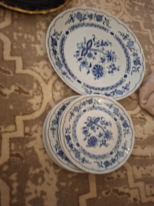 Set 7 piese portelan pictate manual