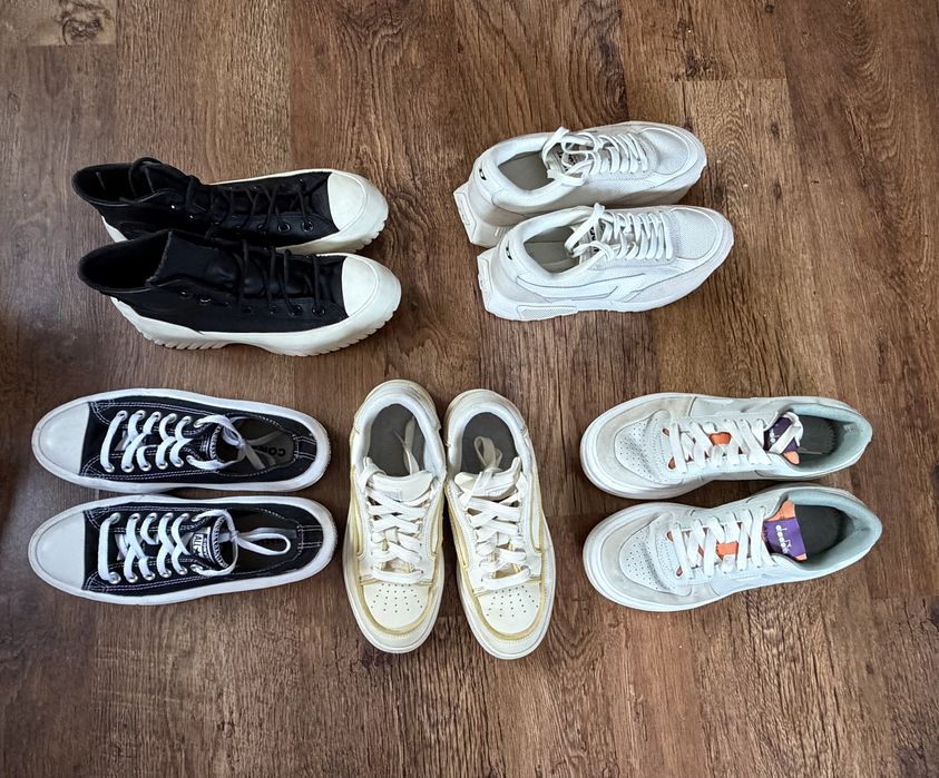 Обувки Diesel, Converse, Diadora