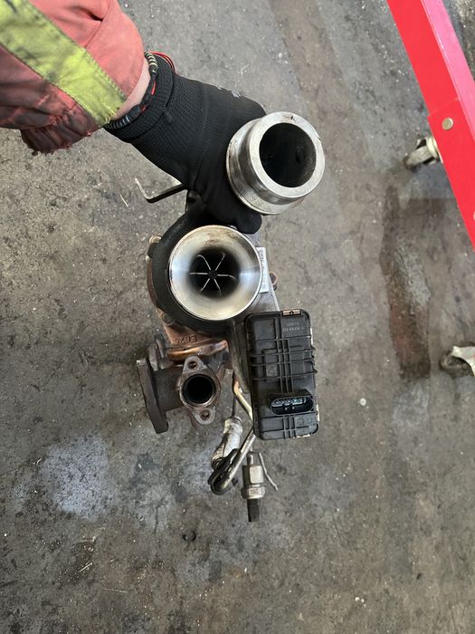 Турбо бмв ф20 116д 116кс ( turbo bmw f20 116d 116hp B37D15A )