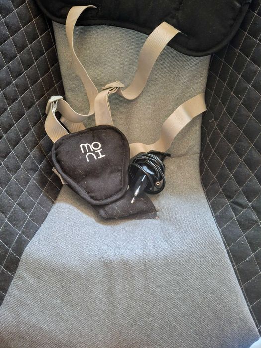 Електрическа люлка от Moni - Rocky, сив цвят