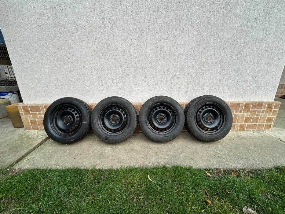 Genti+anvelope iarna Skoda Octavia 2