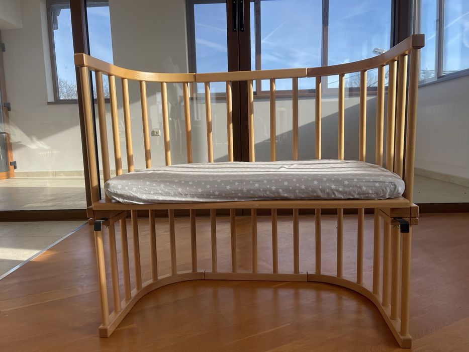 Странично Бебешко легло Next to me - Baby Bay