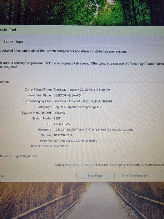 Laptop Lenovo Ideapad Slim 3