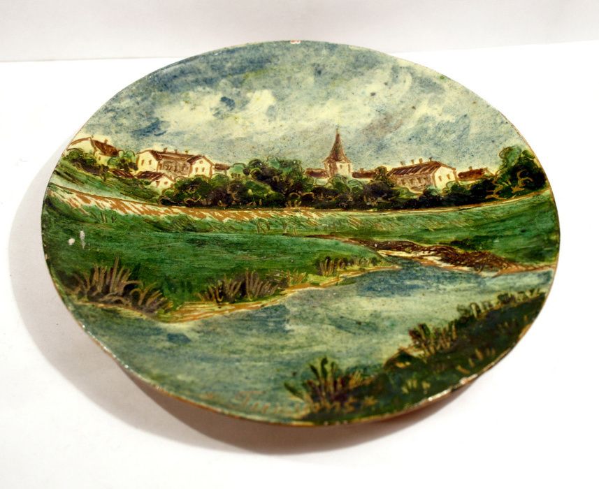 Настенная торелка, авторская работа