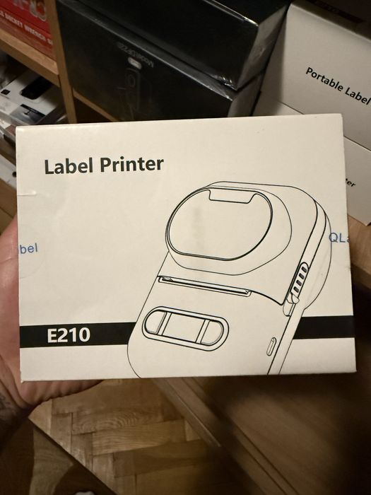 Imprimanta termica pentru etichete, role cadou, cu aplicatie