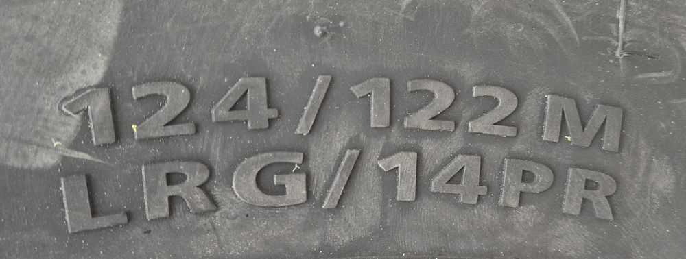 205/75 R17.5, 124M, GROUNDSPEED 14 P.R., Anvelope tractiune M+S