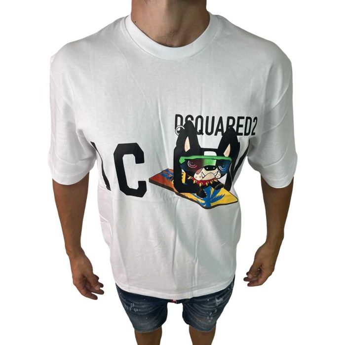 Мъжка тениска Dsquared Icon Surfer !!!
