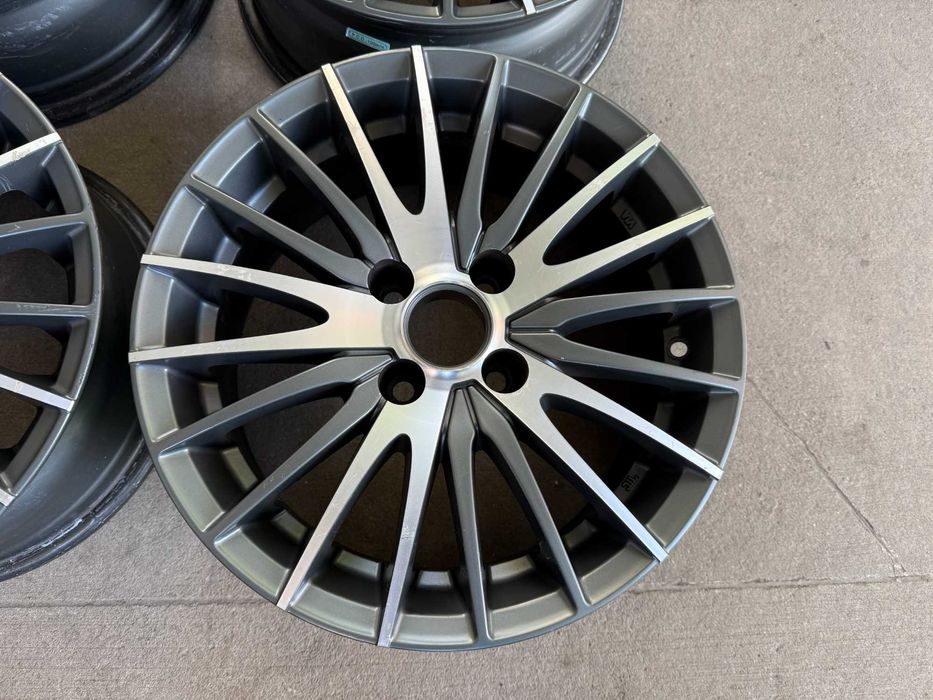 4 бр. алуминиеви джанти MAK 15" 4x100 , централен отвор 72, ET35, 6.5J
