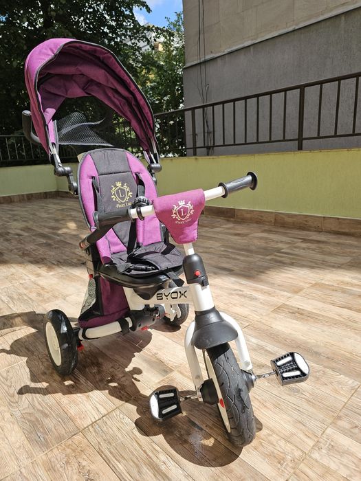 Детска триколка Flexy Lux лилав