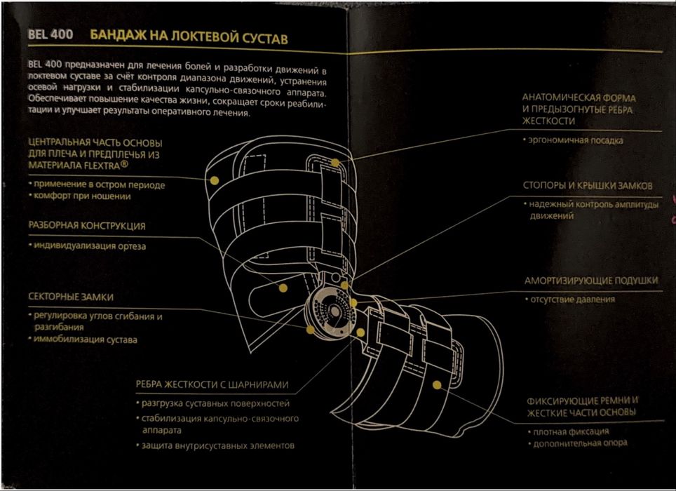 Бандаж локтевого сустава