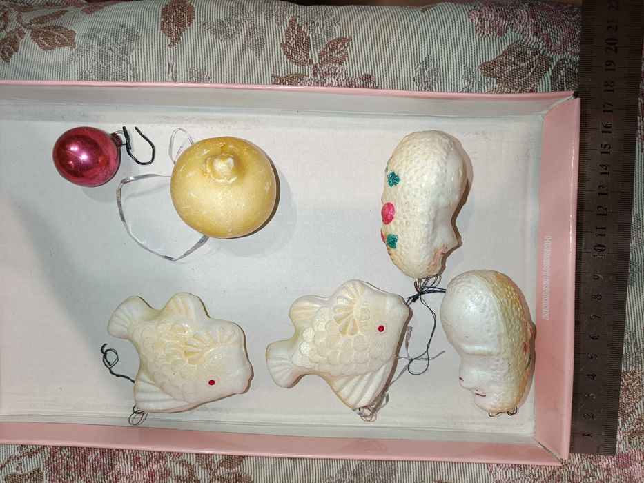 Обмен, реставрация ёлочных игрушек СССР