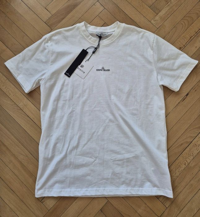НАМАЛЕНИЕ! Оригинална мъжка тениска Stone Island / Размер Л/ХЛ