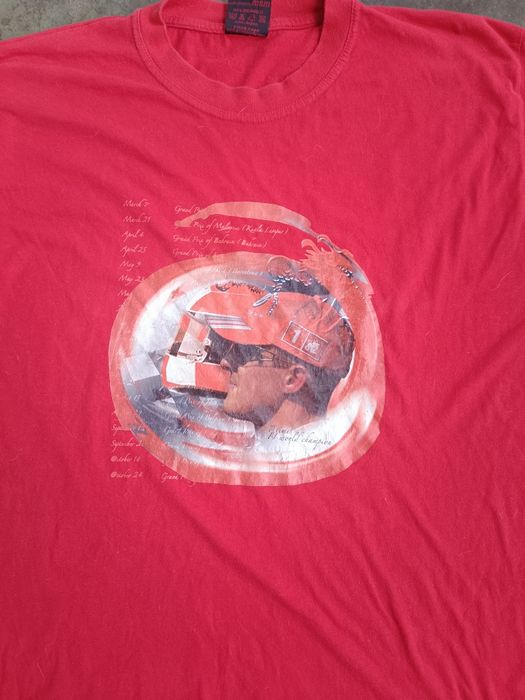 F1 Michael Schumacher vintage уникална мъжка тениска