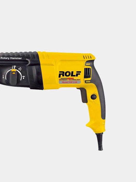 Перфоратор Rolf TOP-2-26 | 1100 Вт | SDS+ | Кейс | Новый | Доставка