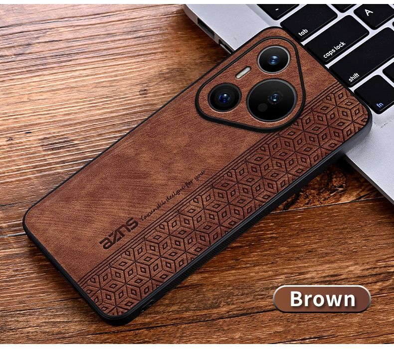 Huawei Pura 80 / 80 Pro / 80 Ultra / AZNS LEATHER Кожен кейс гръб