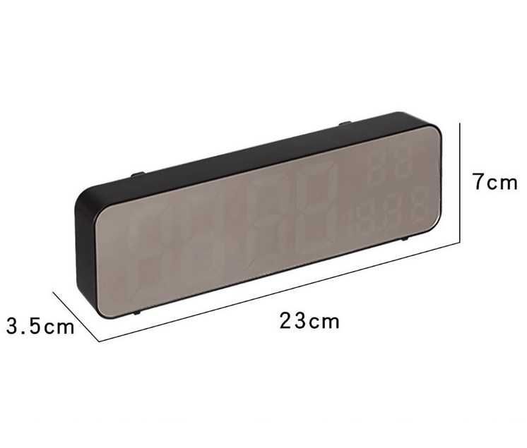 Дигитален часовник 3в1 с температура и влажност