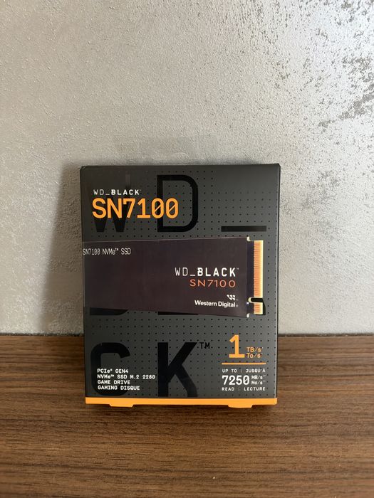 Solid State Drive (SSD) Western Digital Black SN7100, NVMe M.2, 1TB