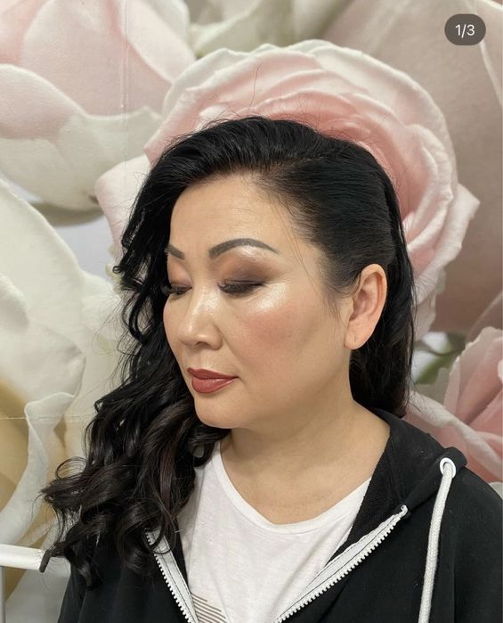 Макияж + локоны = 12000