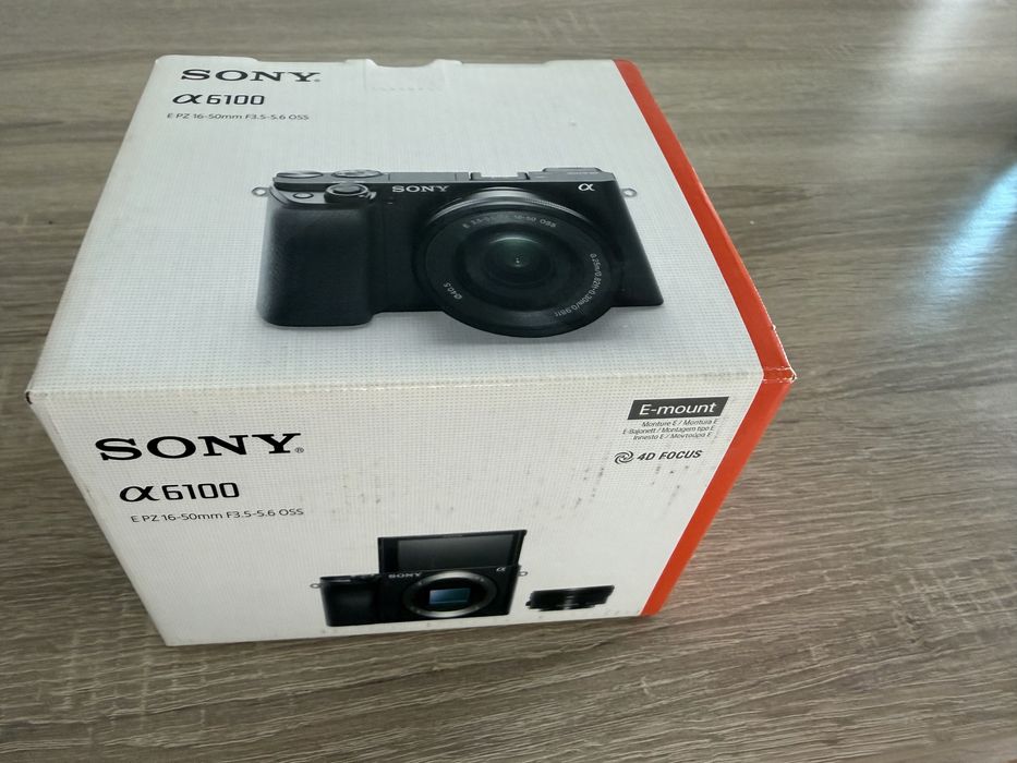 Sony Alpha a6100 Kit 16-50mm – Absolut NOU (0 cadre)