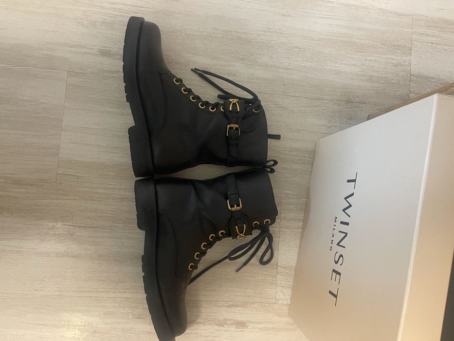 Кожени боти- Twinset