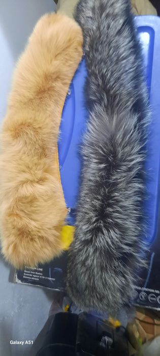 Воротники разные песец