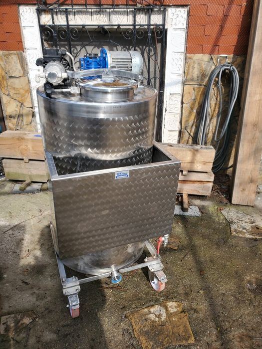 съд за млекомат 200л inox