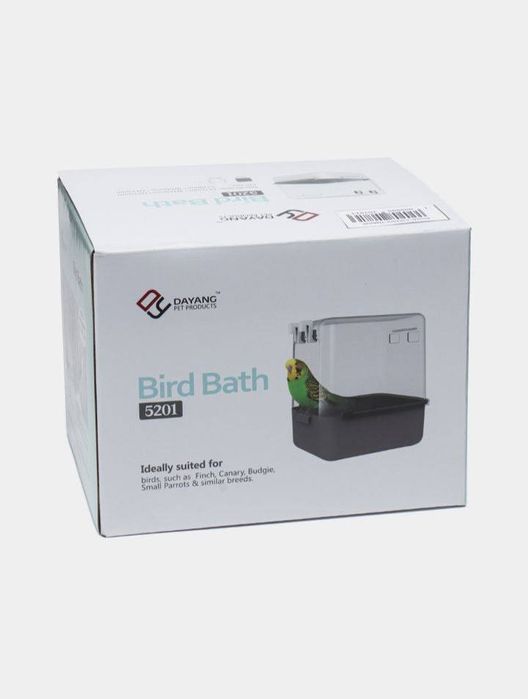 Купалка для птиц и грызунов с креплением на клетку.Basseyn qushlarga