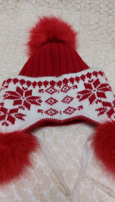 Детская зимняя шапка
