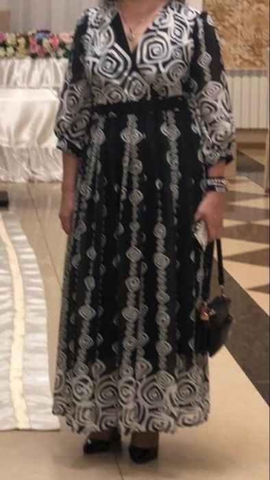 Продам платье шифон вечернее