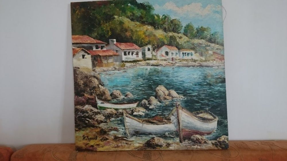 картина на Ивайло Узунов масло 2003