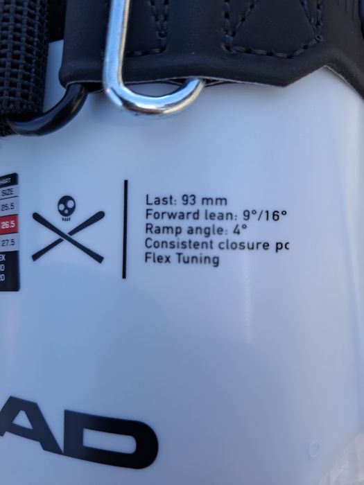 Head Raptor ски обувки нови WCR 22.5