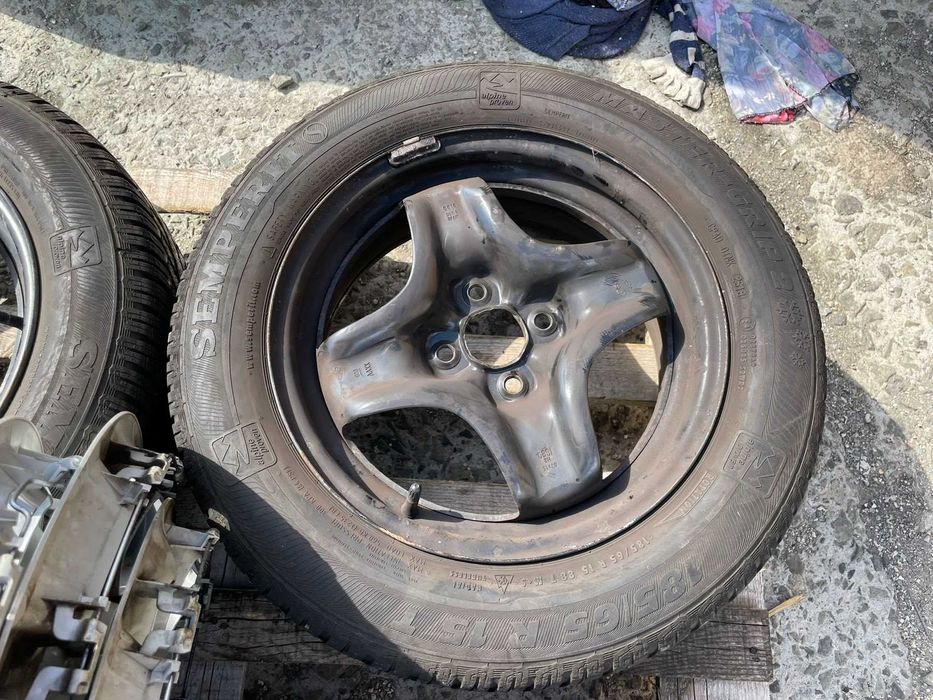 15цола Джанти 4х100 Opel Corsa 6J et39 Semperit 185/65/15