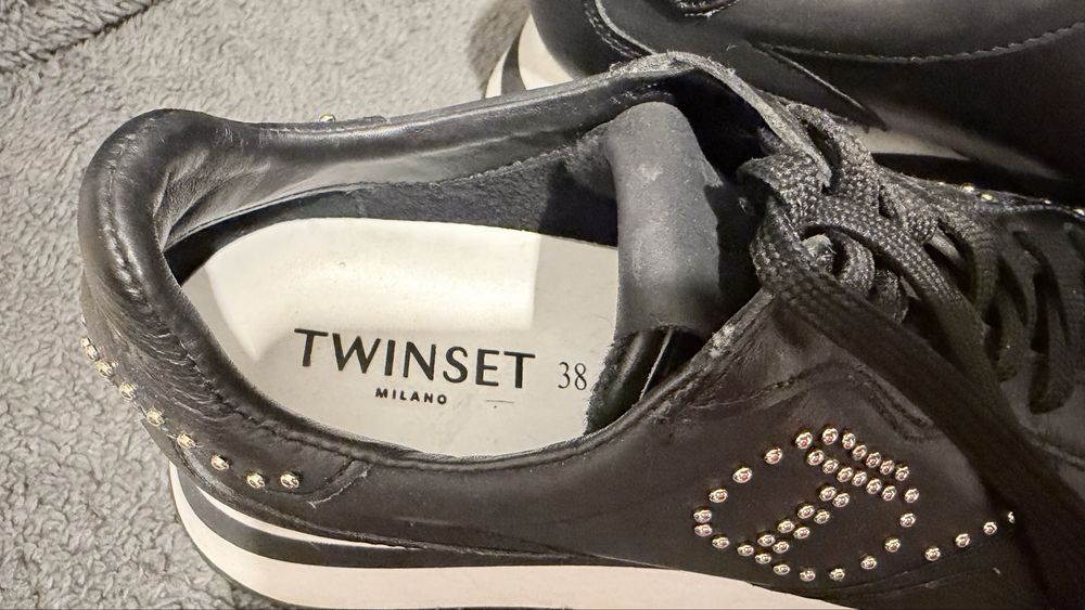 Twinset маратонки естествена кожа 38 номер