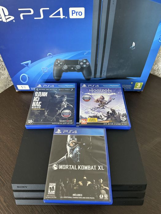 Продаю PS4 pro 1 TB