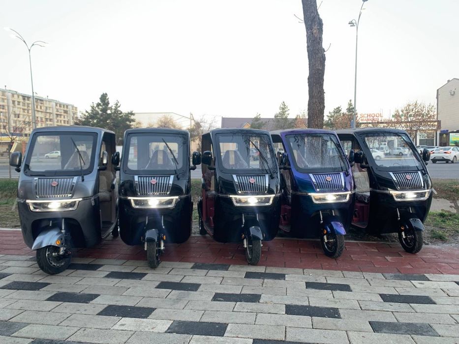 Электроскутер 3 балонли пример