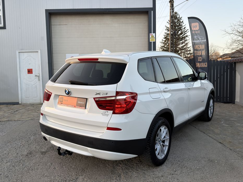 BMW X3 xDrive 20d / 2012 / 2.0 Diesel 184 CP Euro 5 / Cutie de viteze automată / 9.900€