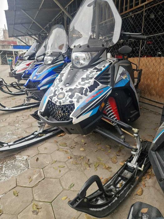 Мотосалон «Империя-Мото» предлагает снегоход БАРЫС SM 200 WHITE COMO