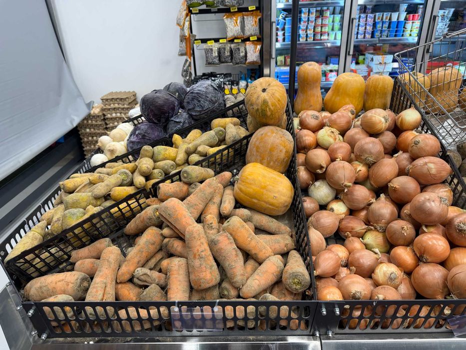 Meva-sabzavotlar uchun stellajlar | Стеллажи для фруктов и овощей