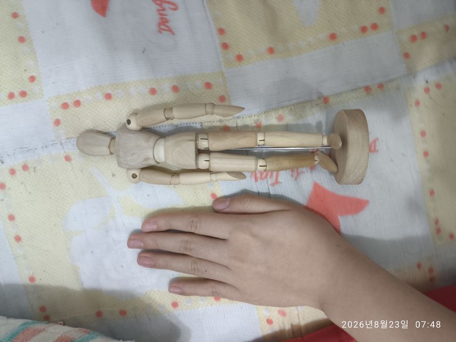 Статуэтка манекен деревянный человек