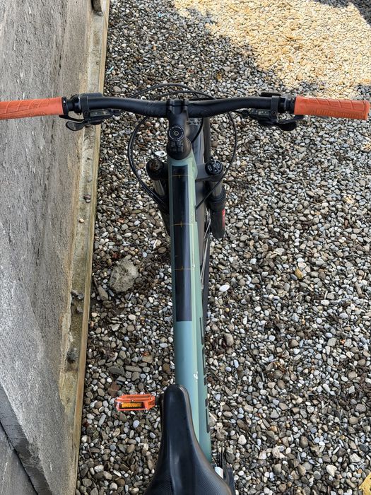 Cube Aim Pro – Mărime L, roți 29”,orange olive