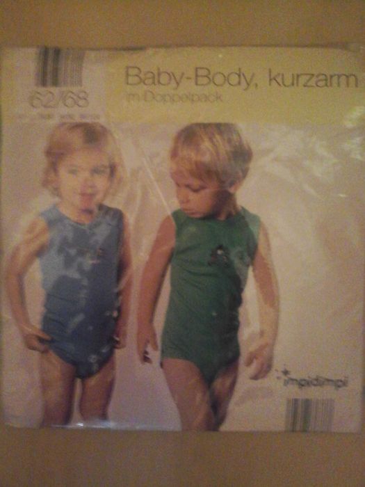 Бодита - унисекс - по 2 броя в комплект - 86-92 - Нови