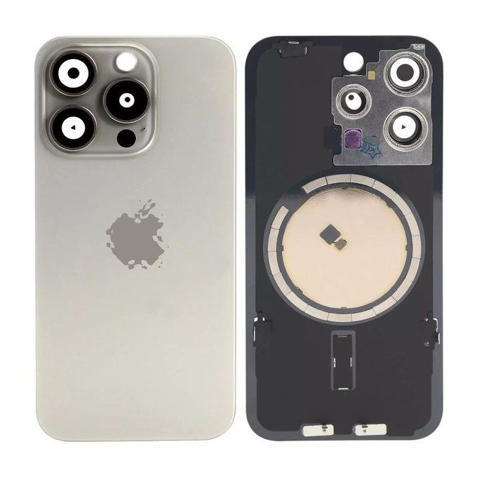 Capac baterie iphone 15 16 15 16 pro 15 16 pro max din sticla nou