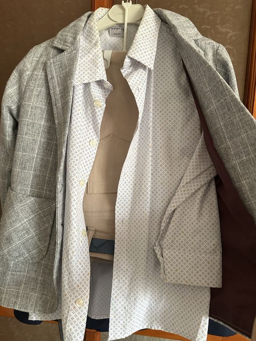 Детский мальчик костюм школьник