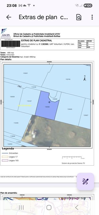 Vând teren voluntari Matei millo