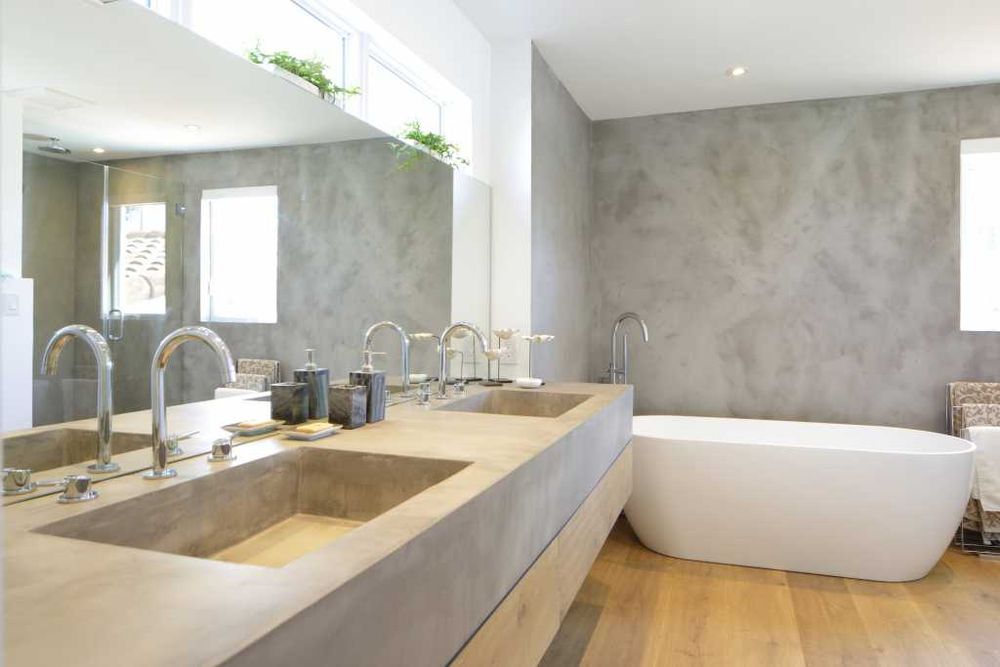 Мастера по Венецианской штукатурке OIKOS Отточенто Микроцемент Cemento