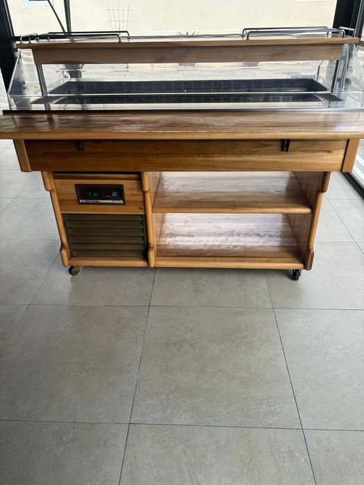 vand linie de autoservire calda si  linie de autoservire rece HORECA- 4500 lei/buc