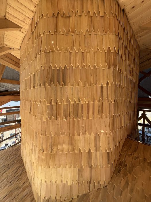 Draniță/Sindrila din lemn radinos prelucrata manual