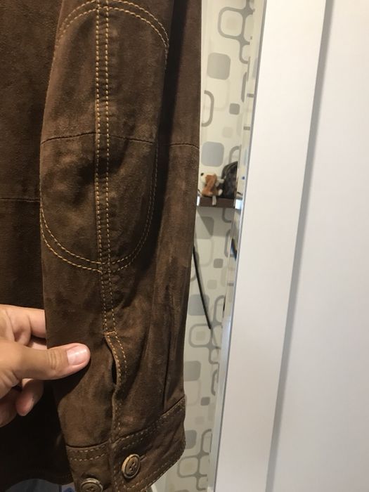 Geaca piele intoarsa Massimo Dutti marimi M